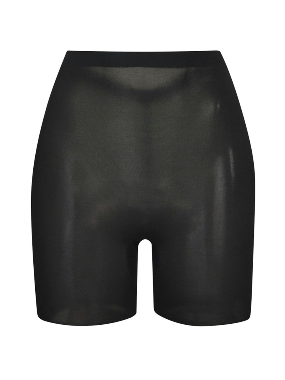 SKIMS Black Onyx Sheer Sculpt Low Back Shaping Shorts